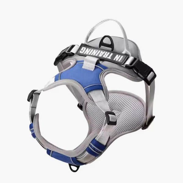 Nylon Adjustable Dog Harness Personalized Dog Harness Vest Reflective Breathable Pet Harness Leash For Small Medium Large Dogs
