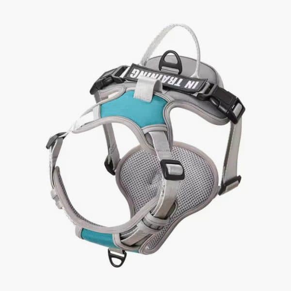 Nylon Adjustable Dog Harness Personalized Dog Harness Vest Reflective Breathable Pet Harness Leash For Small Medium Large Dogs - Image 4