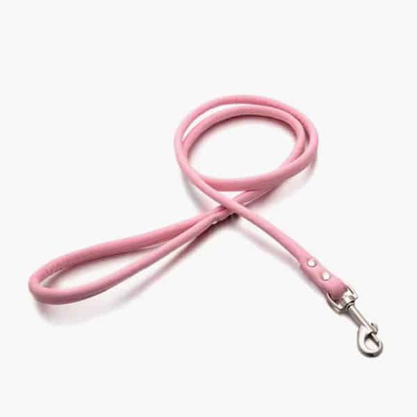 Hand-made Real Leather Pet Puppy Dog Leash for Small Dogs and Cats Lightweight Slender Genuine Leather Dog Leash Brown Red Green - Image 2