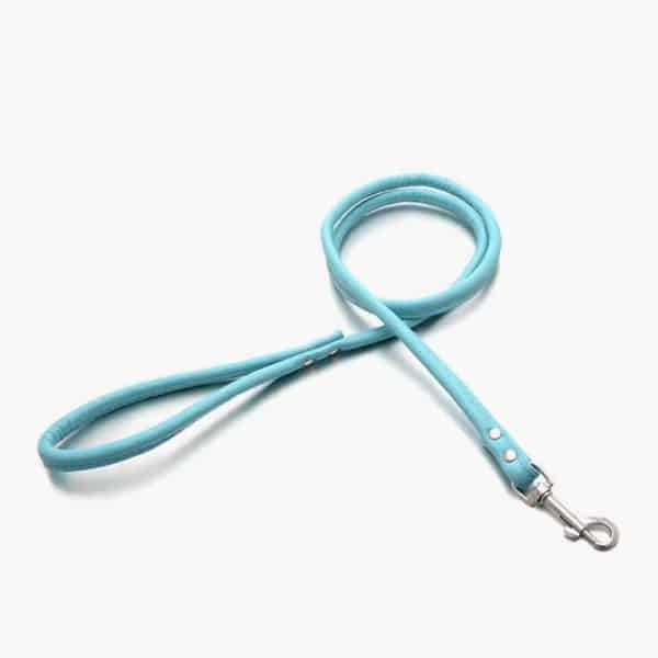 Hand-made Real Leather Pet Puppy Dog Leash for Small Dogs and Cats Lightweight Slender Genuine Leather Dog Leash Brown Red Green - Image 4