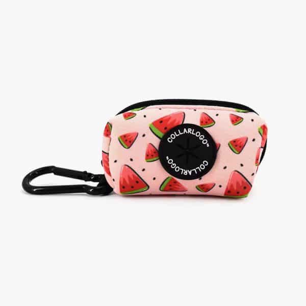 Collarl Adjustable Pet Dog Collarlogo Durable Soft Cute Creative Watermelon Design Leash Neoprene Harness Poop Bag Dispenser - Image 2