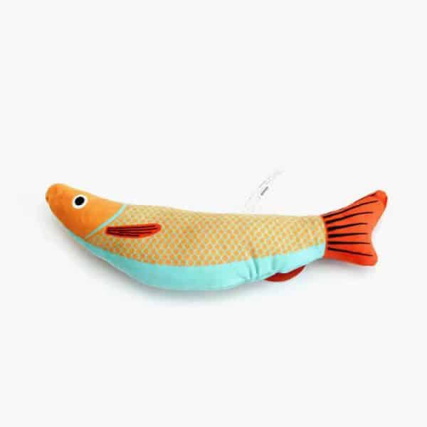 Cat Toy Catnip 3D Simulation Fish Goldfish Kitten Toys Pillowfish Interactive Sounding Cat Chew Bite Plush Toys Cat Supplies - Image 3