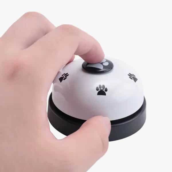 Pet Bell, 2 Pack Metal Bell Dog Training With Non Skid Rubber Bottoms Dog Doorbell For Potty Training Clear Ring Pet Tool - Image 2