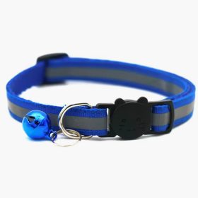 Mini Adjustable Dogs Collars Puppy Bell Necklace Bow Tie with Reflective Strips Cats Pattern Buckle Collars for Pets Accessories